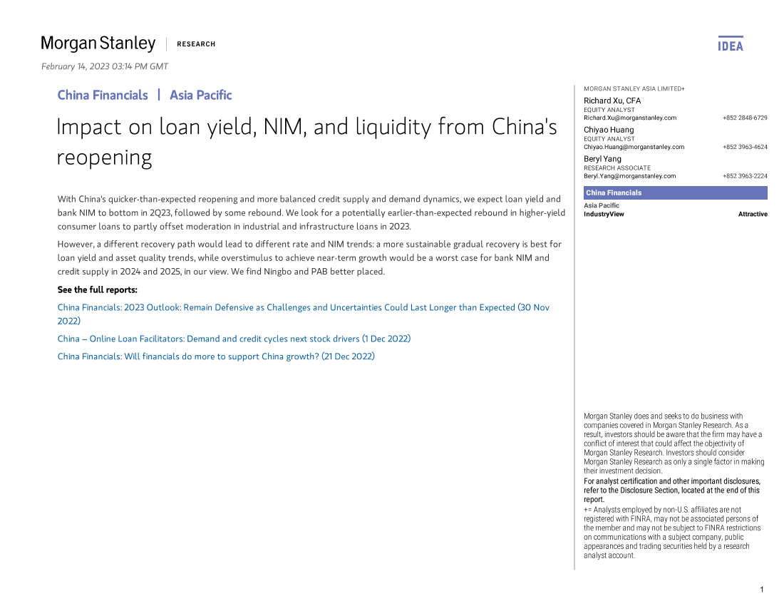 Morgan Stanley-China Financials Impact on loan yield, NIM, and liquidity f...-Morgan Stanley-China Financials Impact on loan yield, NIM, and liquidity f...-_1.png